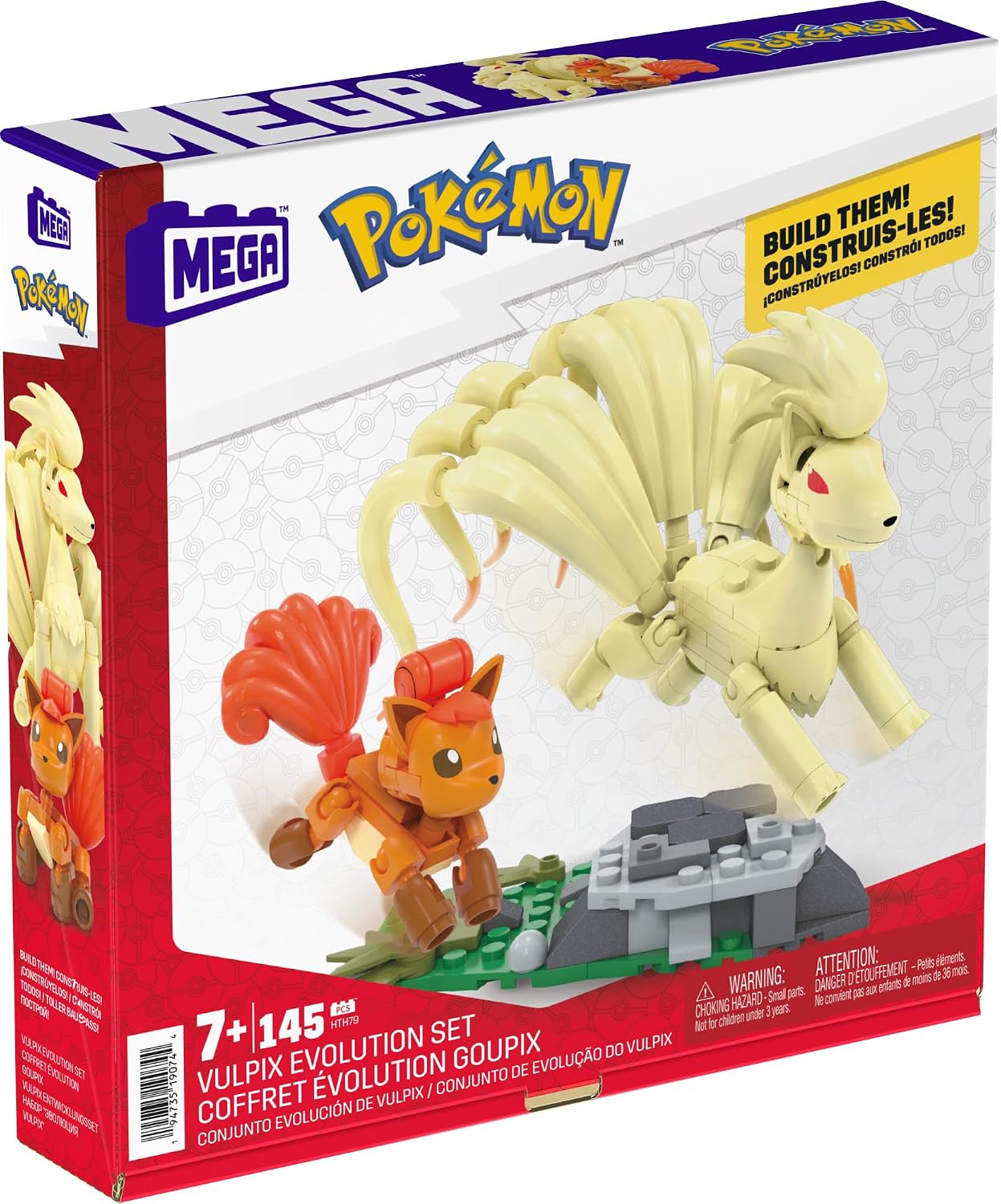 MEGA Pokémon — Coffret Construction Goupix et Feunard 145 pièces – Image 6