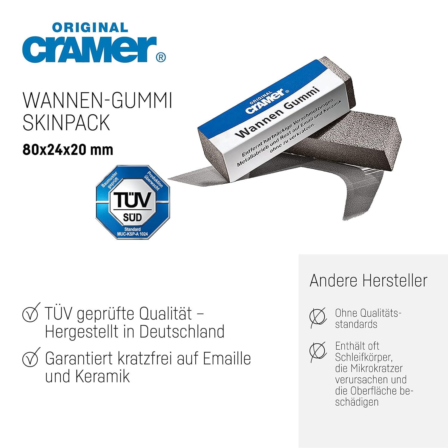 CRAMER — Gomme de Nettoyage Sans Rayures – Image 3