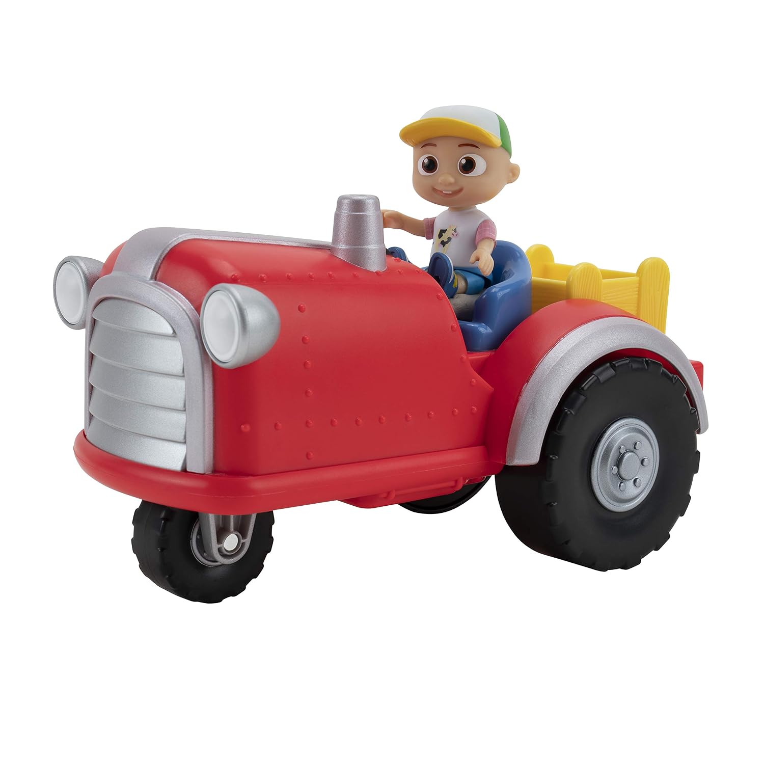 BANDAI CoComelon — Tracteur musical rouge avec figurine JJ – Image 3