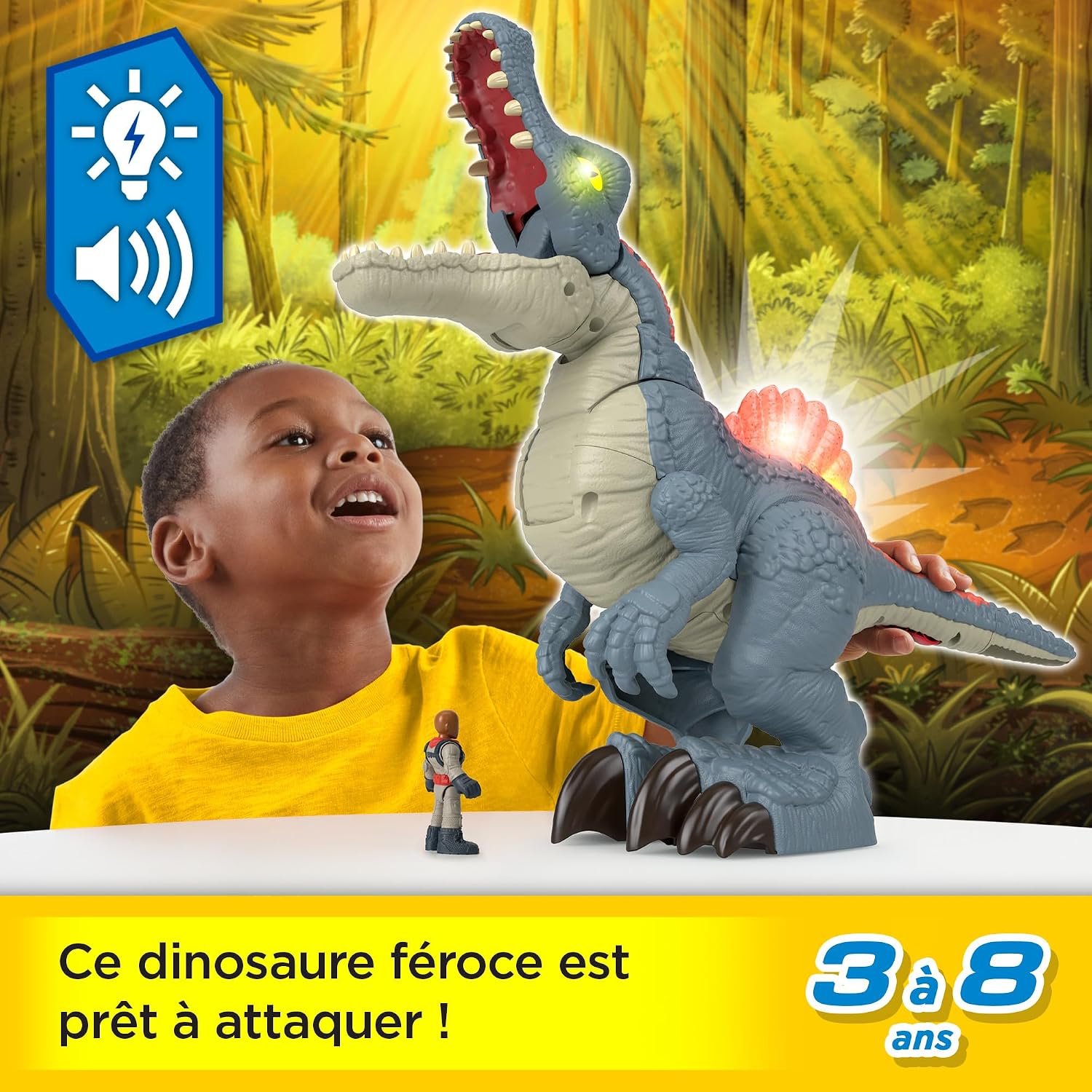FISHER-PRICE Imaginext — Coffret Spinosaurus Jurassic World – Image 2