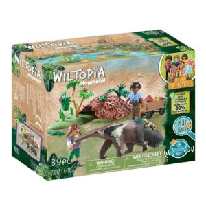 Playmobil 71012 Fourmiliers - Wiltopia - Carte d'animaux à Collectionner - Gamme Wiltopia avec Plus de 80% de matériaux recyclés ou biosourcés en Moyenne - Dès 4 Ans