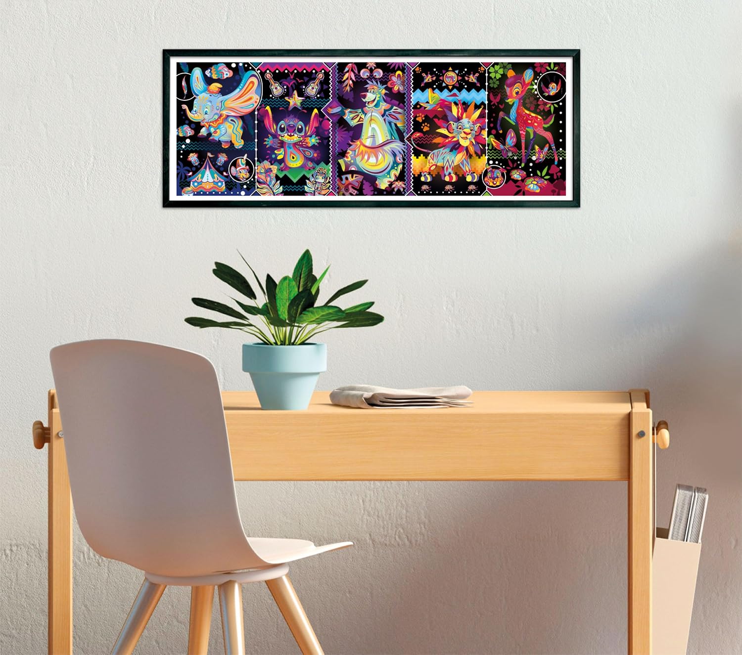 CLEMENTONI — Puzzle Panorama Disney 1000 pièces – Image 4