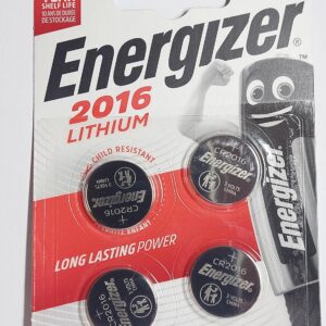 Energizer Batterie au Lithium CR2016 3 V Ref E300520400 Lot 4 149376