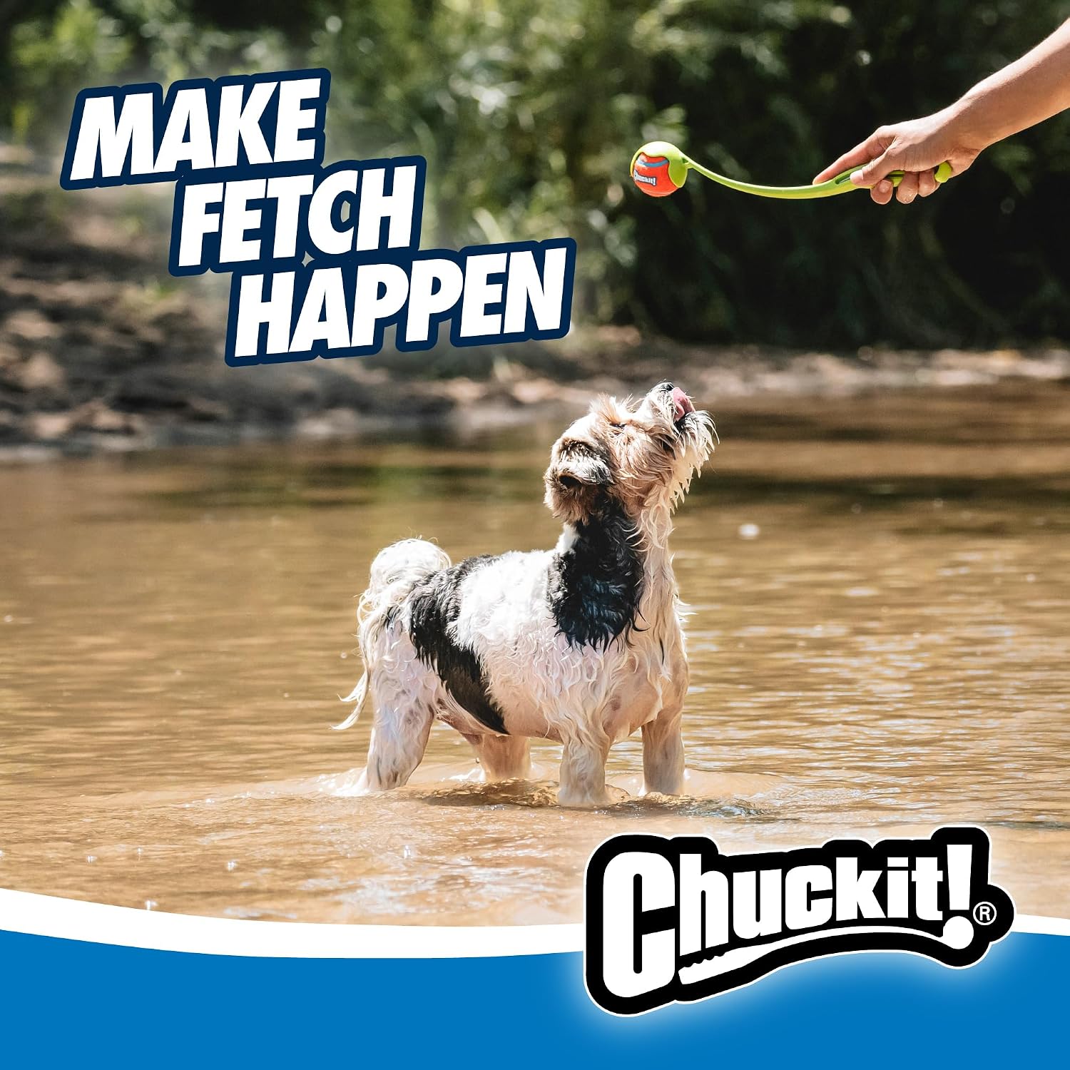 CHUCKIT! Sport — Lanceur de balle pour chien 36 cm petite balle – Image 3