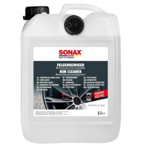 SONAX Nettoyant pour jantes (5 litres) nettoyant puissant pour jantes métalliques alliage et chromées | Réf: 02305000