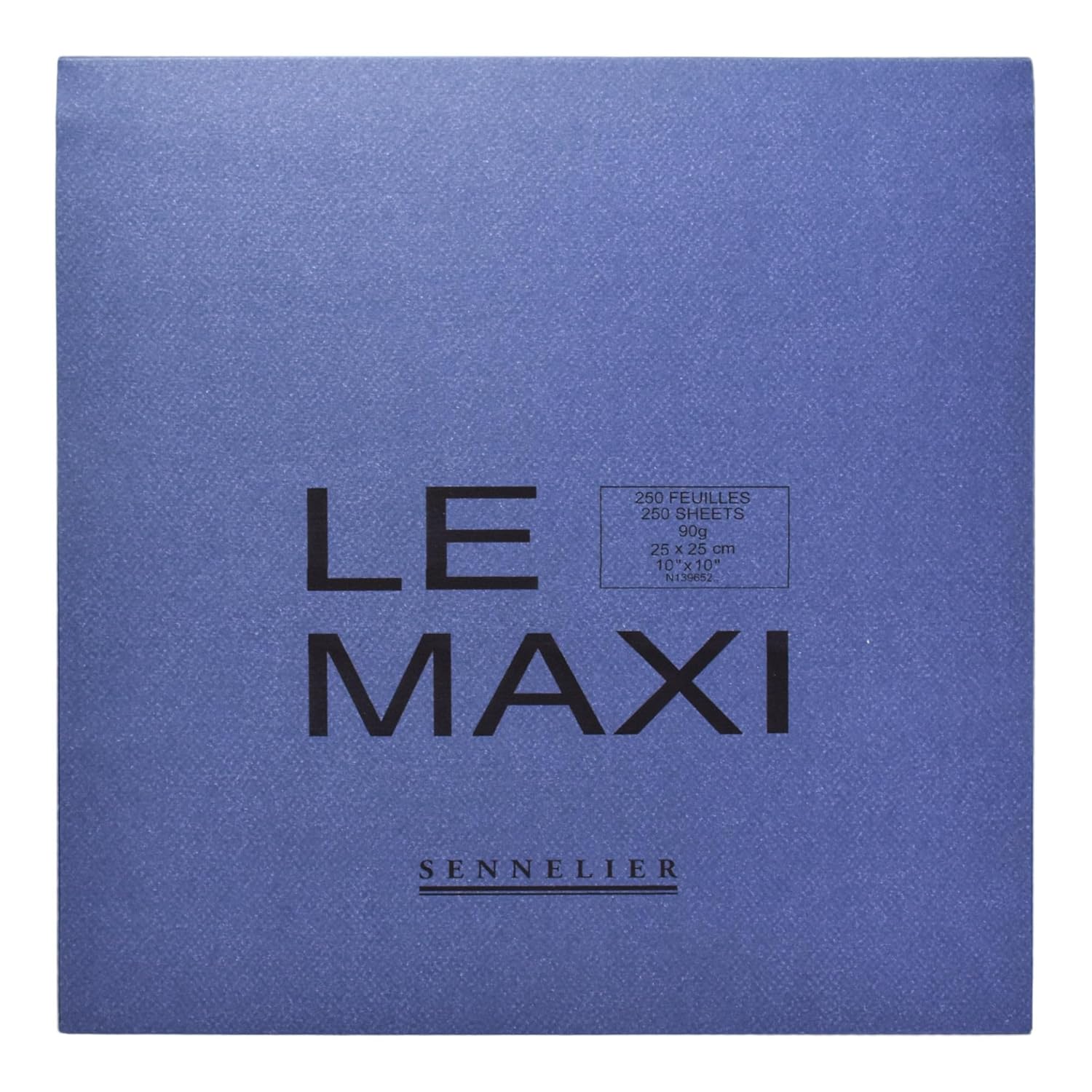 Sennelier Maxi bloc à dessin, blanc, 25,4 x 25,4 cm