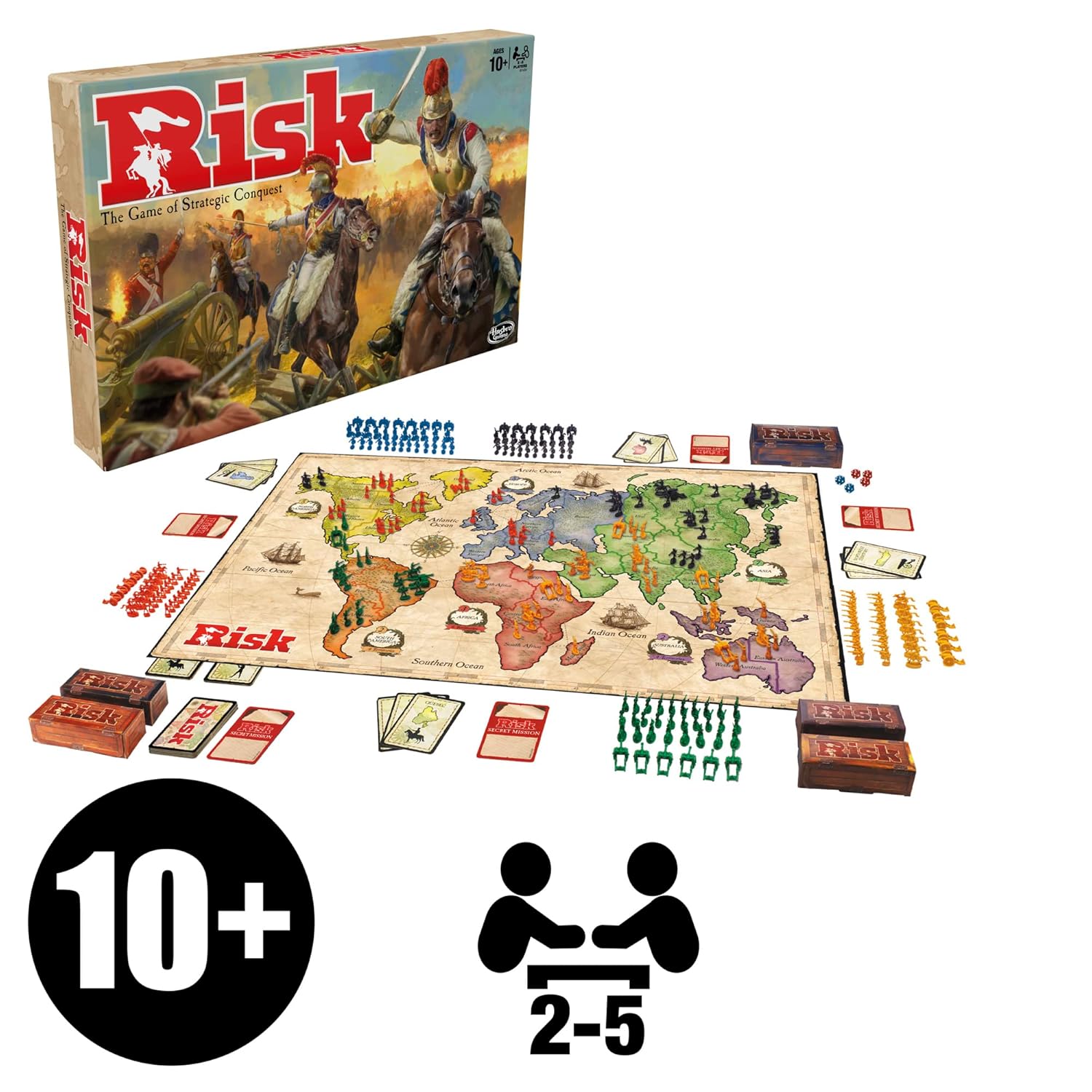 RISK — Jeu de Société de Stratégie Version Française – Image 2