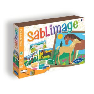 Alternative view of SENTOSPHÈRE Sablimage — Kit créatif Chevaux