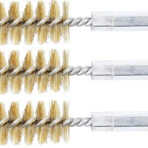 BGS 3078-15-M | Brosse en laiton | 15 mm | 6,3 mm (1/4") | 3 pièces