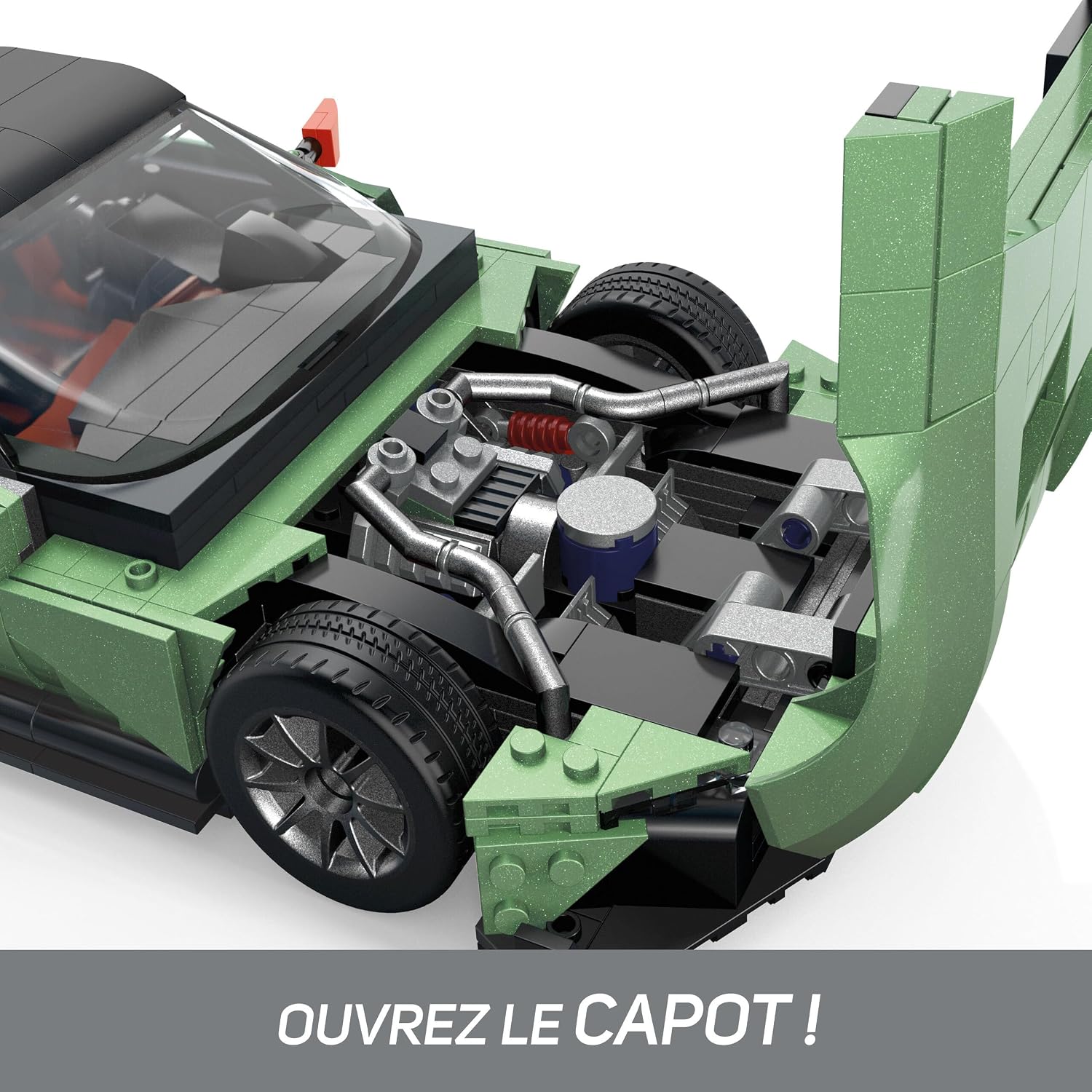 MEGA Hot Wheels — Jeu de construction Aston Martin Vulcan 986 pièces – Image 3