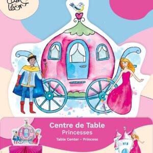 Alternative view of CAM ET LEON — Centre de table multicolore Princesses