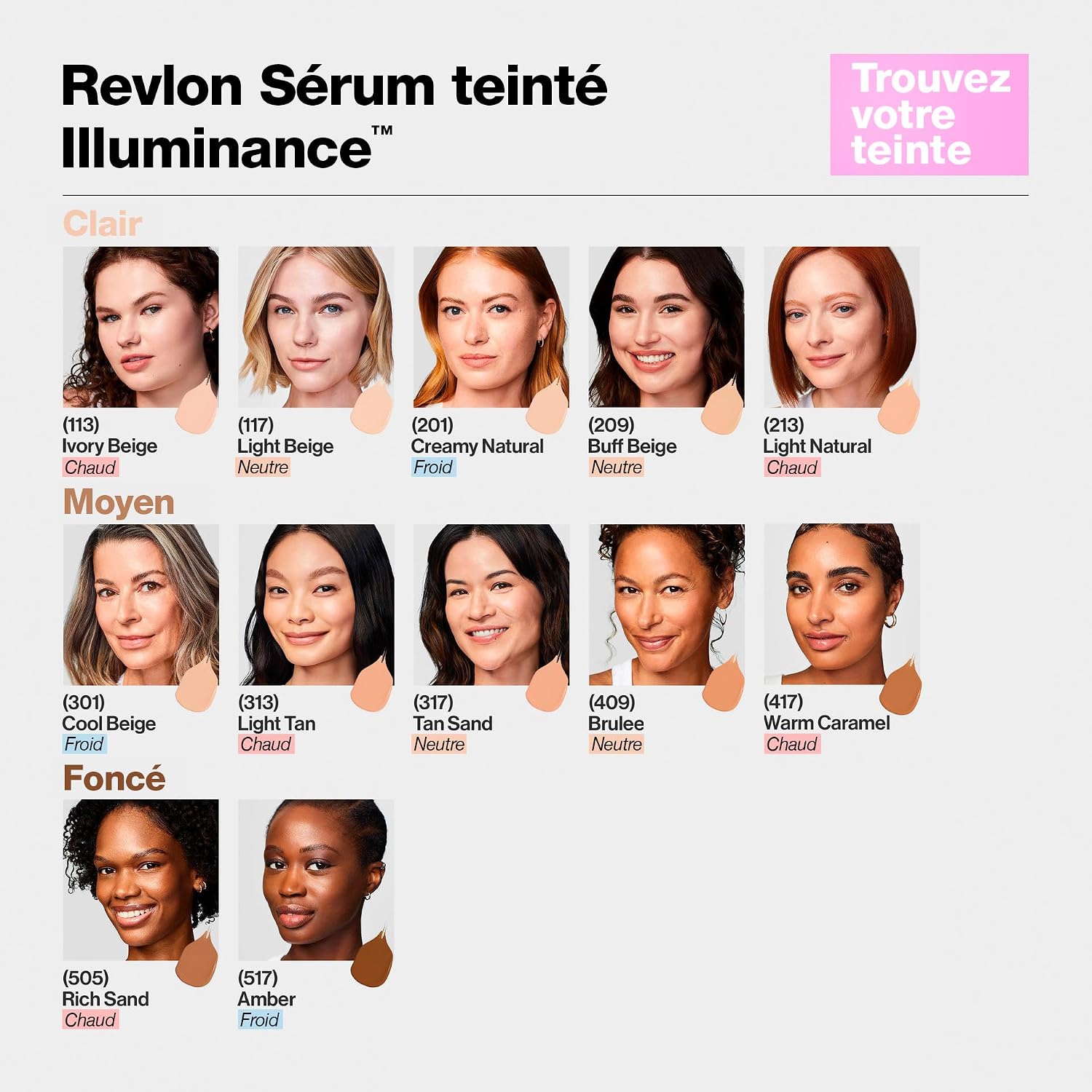 REVLON Illuminance — Sérum teinté SPF 15 201 Creamy Natural – Image 6