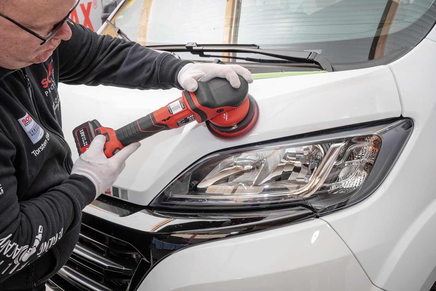 SONAX — Pad de polissage en laine 133 mm – Image 4