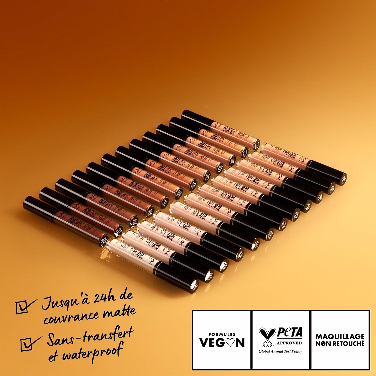 NYX PROFESSIONAL MAKEUP Can't Stop Won't Stop — Anticernes Walnut – Image 2