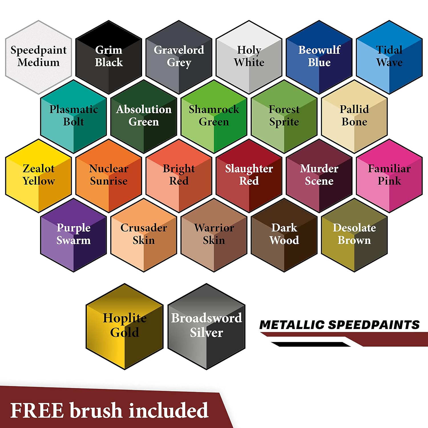 THE ARMY PAINTER Speedpaint Most Wanted Set 2.0 — 24 flacons 18ml – Image 2