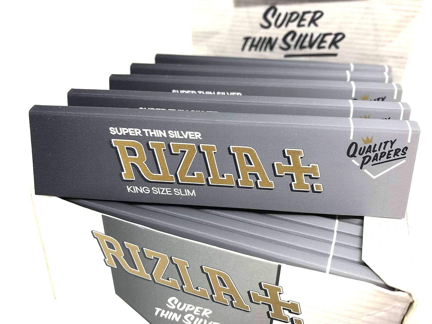 RIZLA+ — Lot de 50 Paquets de Papier à Rouler King Size Slim – Image 5