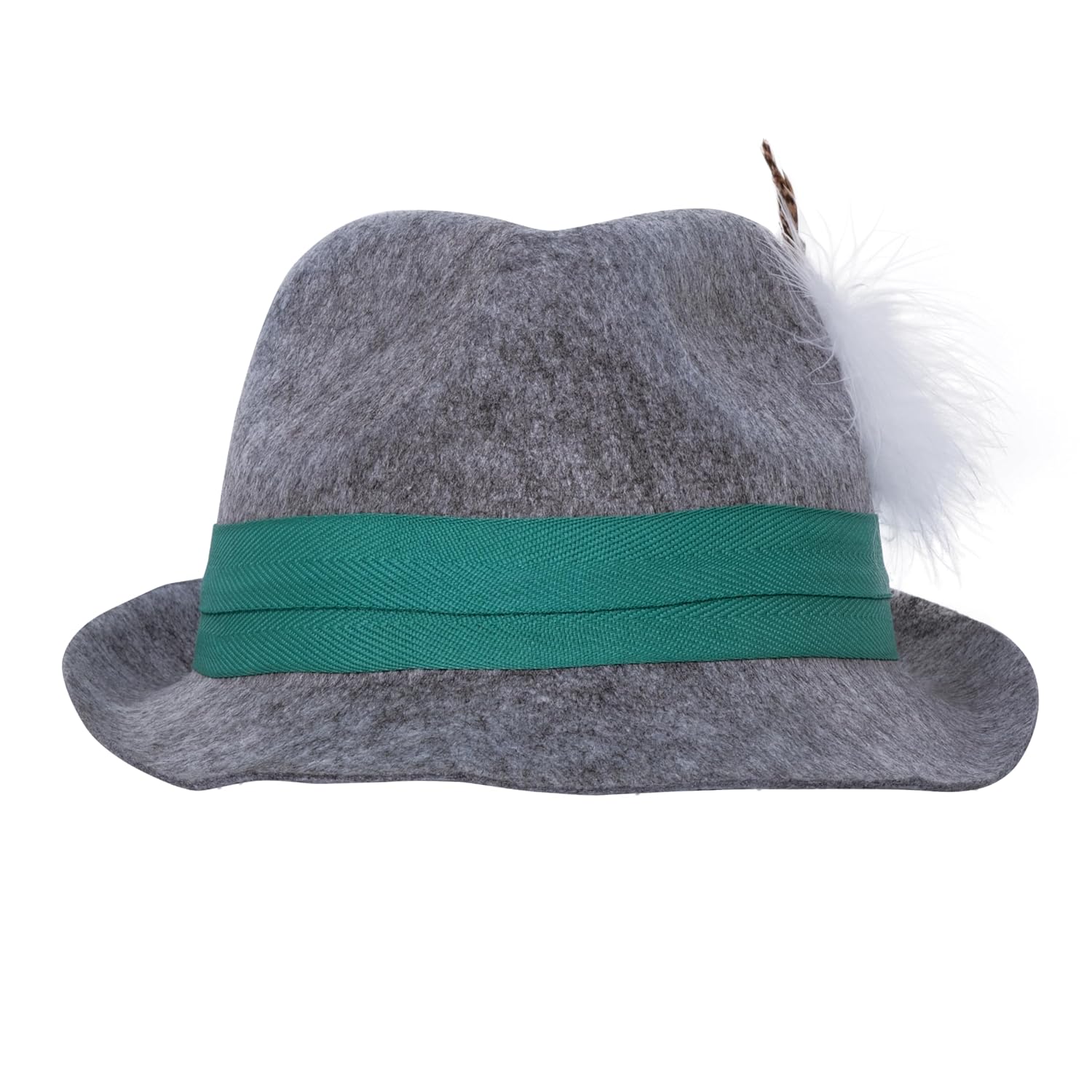 P’TIT CLOWN — Chapeau Bavarois Adulte Gris – Image 4