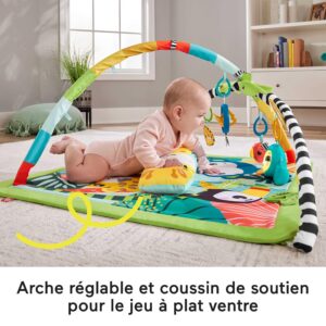 Alternative view of FISHER-PRICE — Tapis de jeu jungle 3-en-1 lumineux et sonore