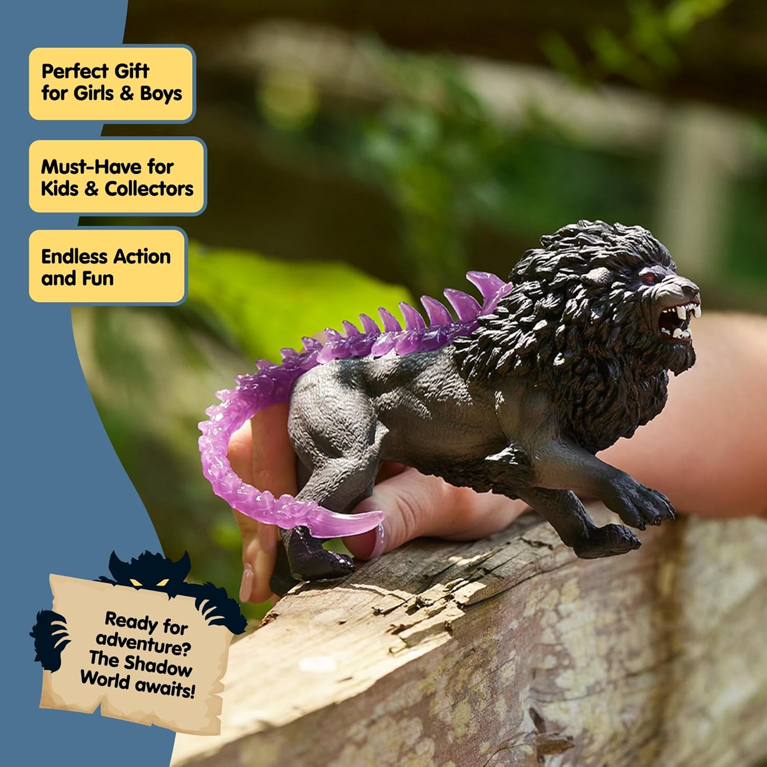 SCHLEICH Eldrador — Figurine Lion de l'Ombre – Image 2