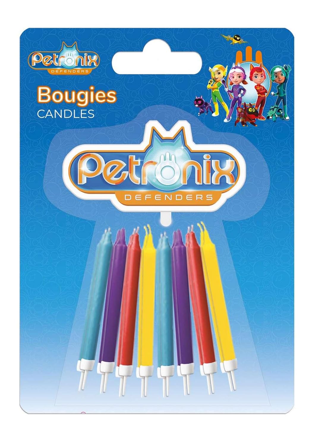 P’TIT CLOWN - Accessoires Décoration d’Anniversaire Enfant - Petronix - Licence Officielle - Assiettes, Gobelets, Serviettes, Confettis, Sachets, Cartes d’Invitation (Bougies x13)