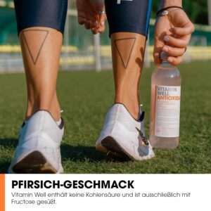 Alternative view of Vitamin Well Vitamine Eau aromatisée – C, D, zinc – Boisson fonctionnelle et hypocalorique, enrichie en ingrédients fonctionnels – 12 x 500 ml avec garantie (antioxydant)