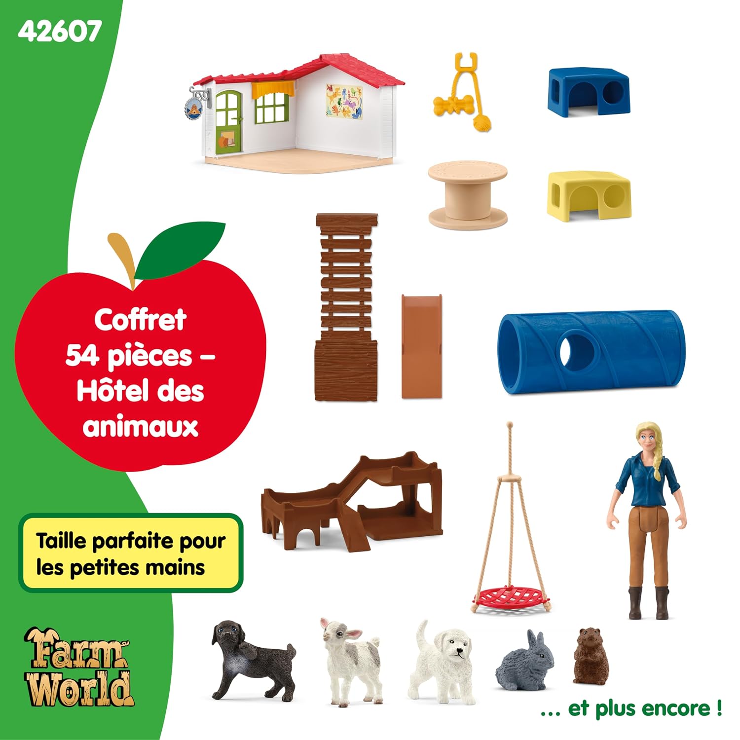 SCHLEICH Farm World — Hôtel des Animaux 54 pièces – Image 5