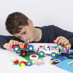 Alternative view of PLUS PLUS — Coffret jeu de construction 4000 pièces + roues