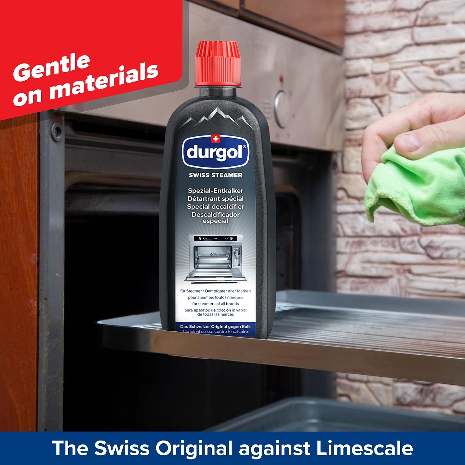 DURGOL Swiss Steamer — Détartrant spécial cuiseur vapeur 500ml – Image 5