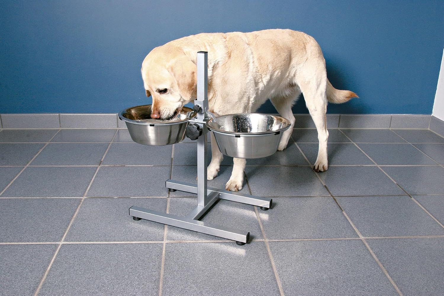 TRIXIE — Bar pour chien 2 gamelles inox 2 x 2,8 l – Image 4