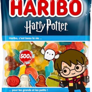 HARIBO - Harry Potter - Bonbons Sans Colorants Artificiels - Édition Limitée - Sachet - 500 g