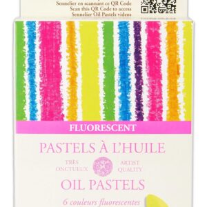 SENNELIER ETUI X6 PASTEL HUILE FLUORESCE