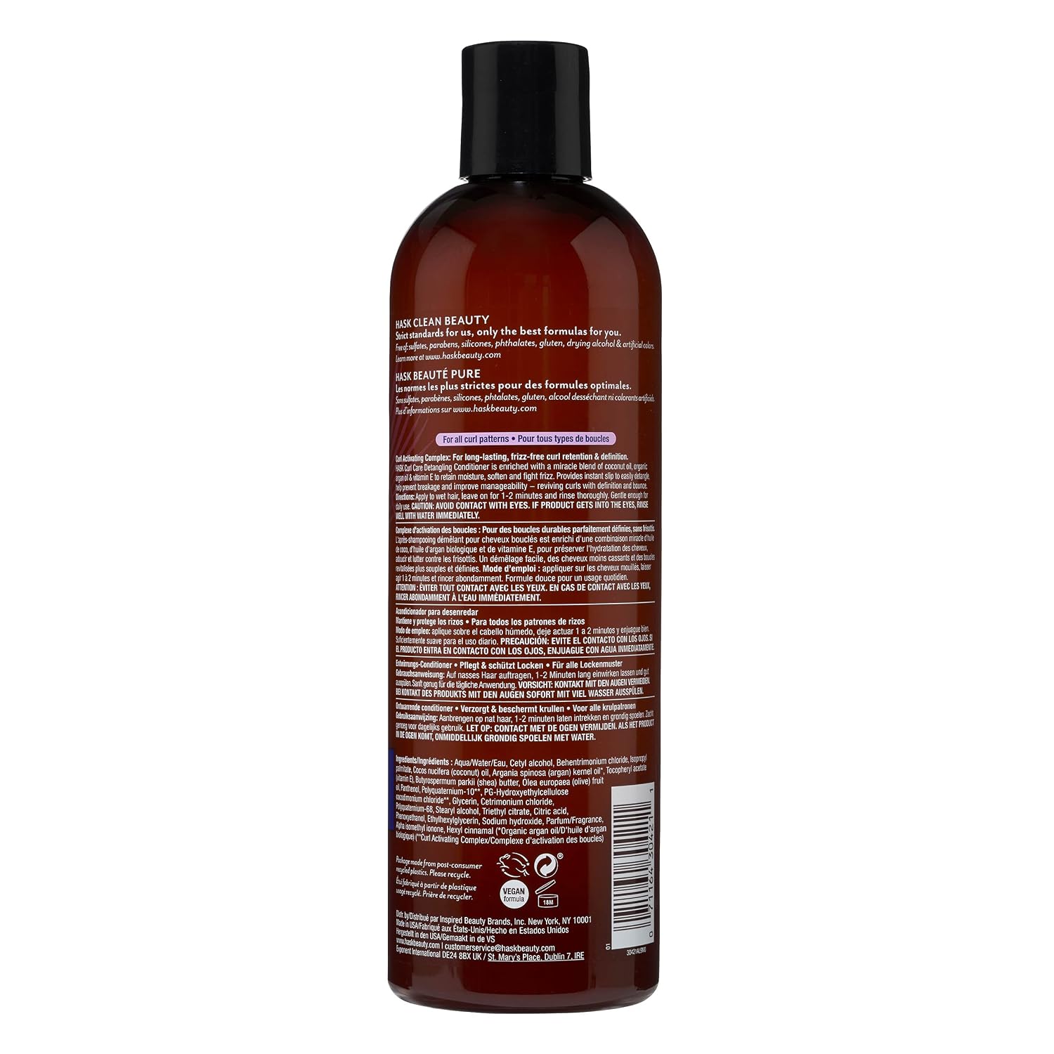 HASK Curl Care — Après-shampooing Démêlant 355 ml – Image 7