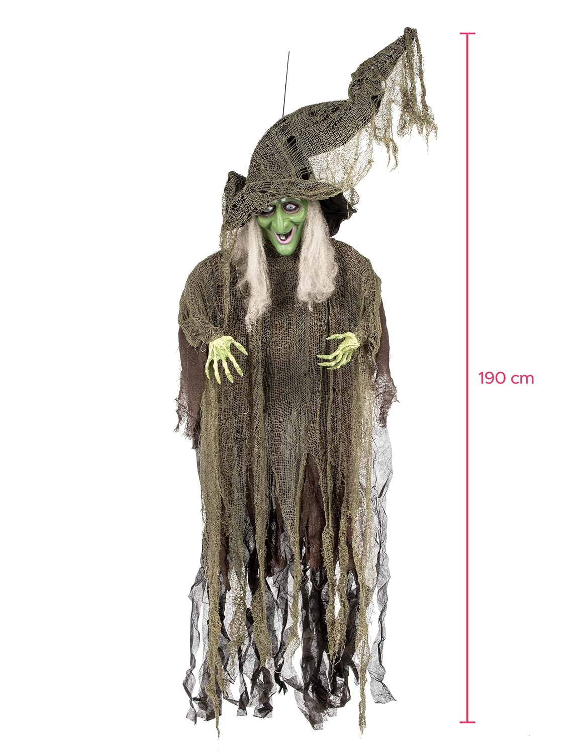 BOLAND — Sorcière décorative 190 cm – Image 3