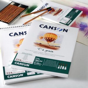 Alternative view of CANSON C à Grain — Bloc dessin A3 30 feuilles 224g/m²