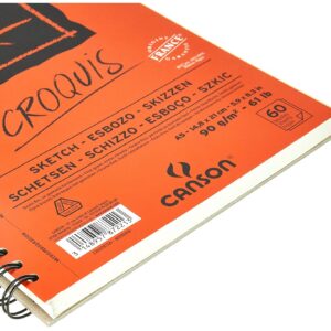 Alternative view of CANSON Croquis XL — Album de 60 Feuilles à Spirale