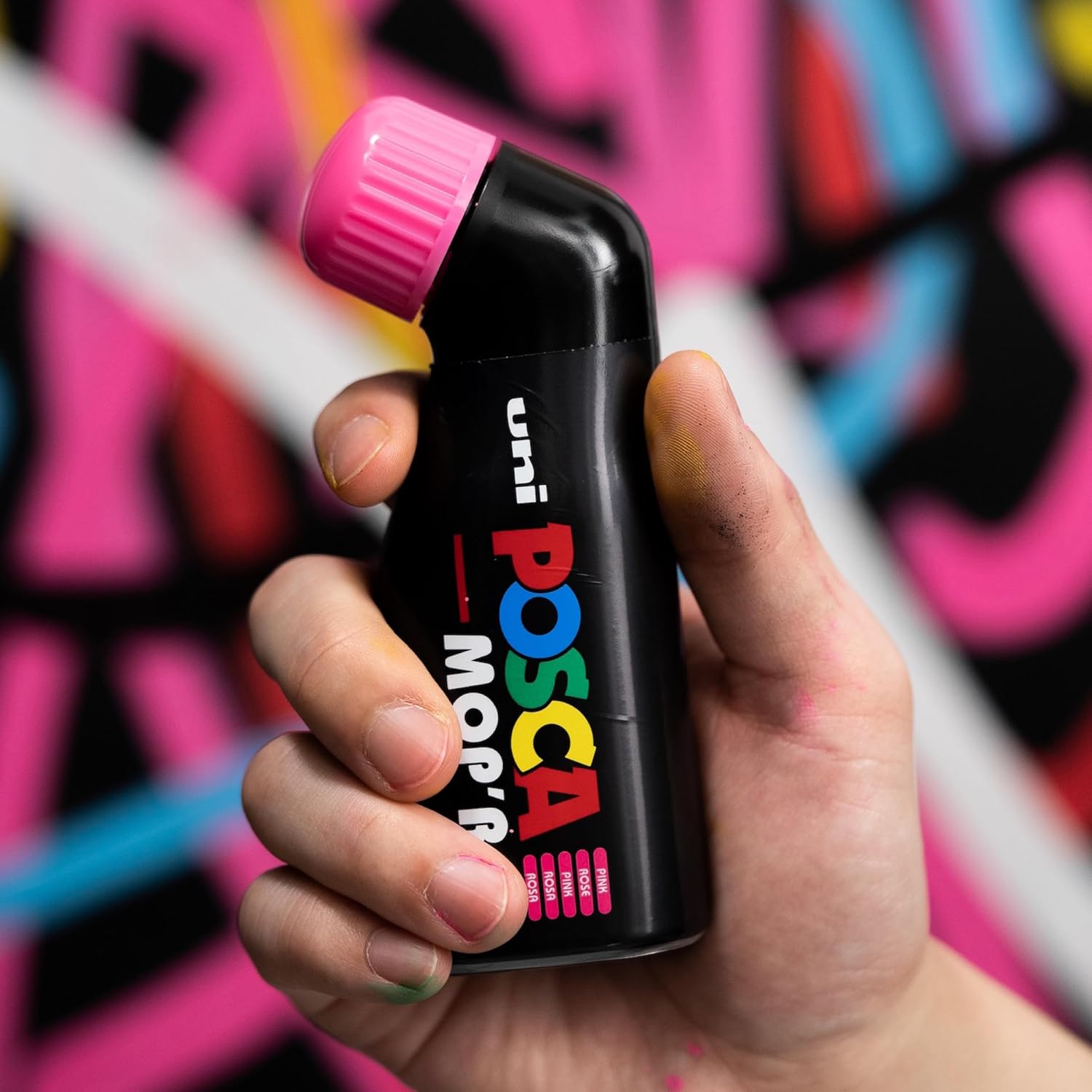 POSCA MOP'R — Marqueur Pointe Ronde XXL 3-19 mm 8 couleurs – Image 4
