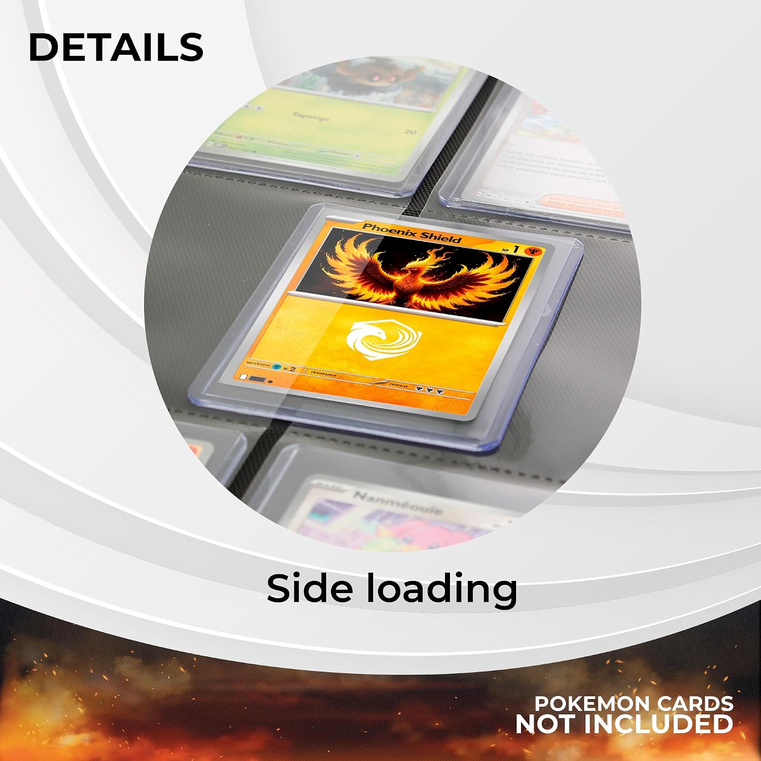 PHOENIX SHIELD — Portfolio Zip 9 Poches 480 Cartes – Image 5