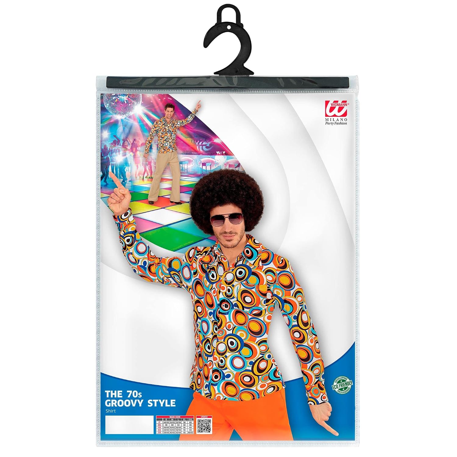 WIDMANN Bubbles — Chemise homme années 70 – Image 3