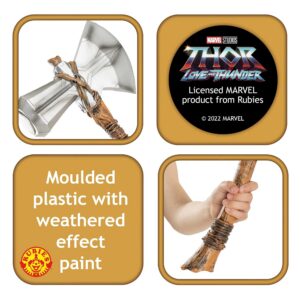 Alternative view of RUBIES Marvel Thor Love & Thunder — Hache Stormbreaker officielle