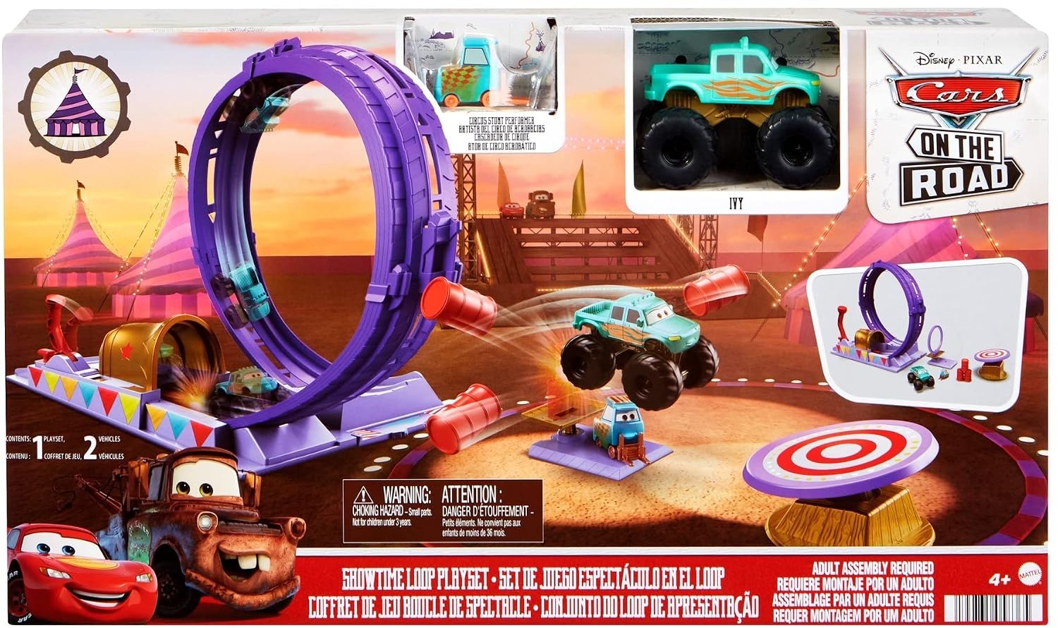 MATTEL Disney Pixar Cars — Coffret Spectacle Looping Ivy – Image 6