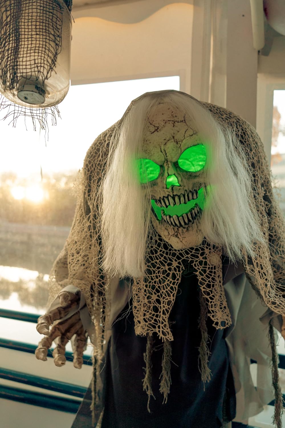 P'TIT CLOWN — Monstre bossu animé sonore lumineux 160cm – Image 5