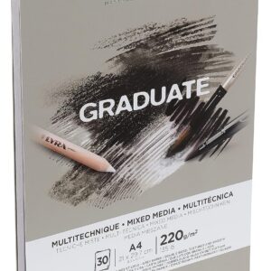 Alternative view of CANSON Graduate Mixed Media — Bloc papier A4 30 feuilles gris
