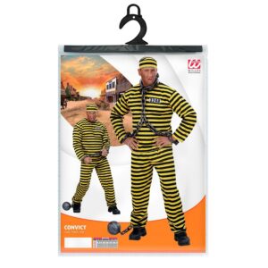 Alternative view of WIDMANN Party Fashion — Costume de prisonnier