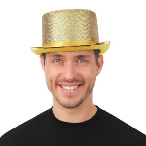 P'TIT CLOWN - 24290 - Chapeau haut de forme - adulte - or