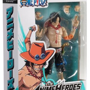 Alternative view of BANDAI Anime Heroes — Figurine Portgas D. Ace 17 cm