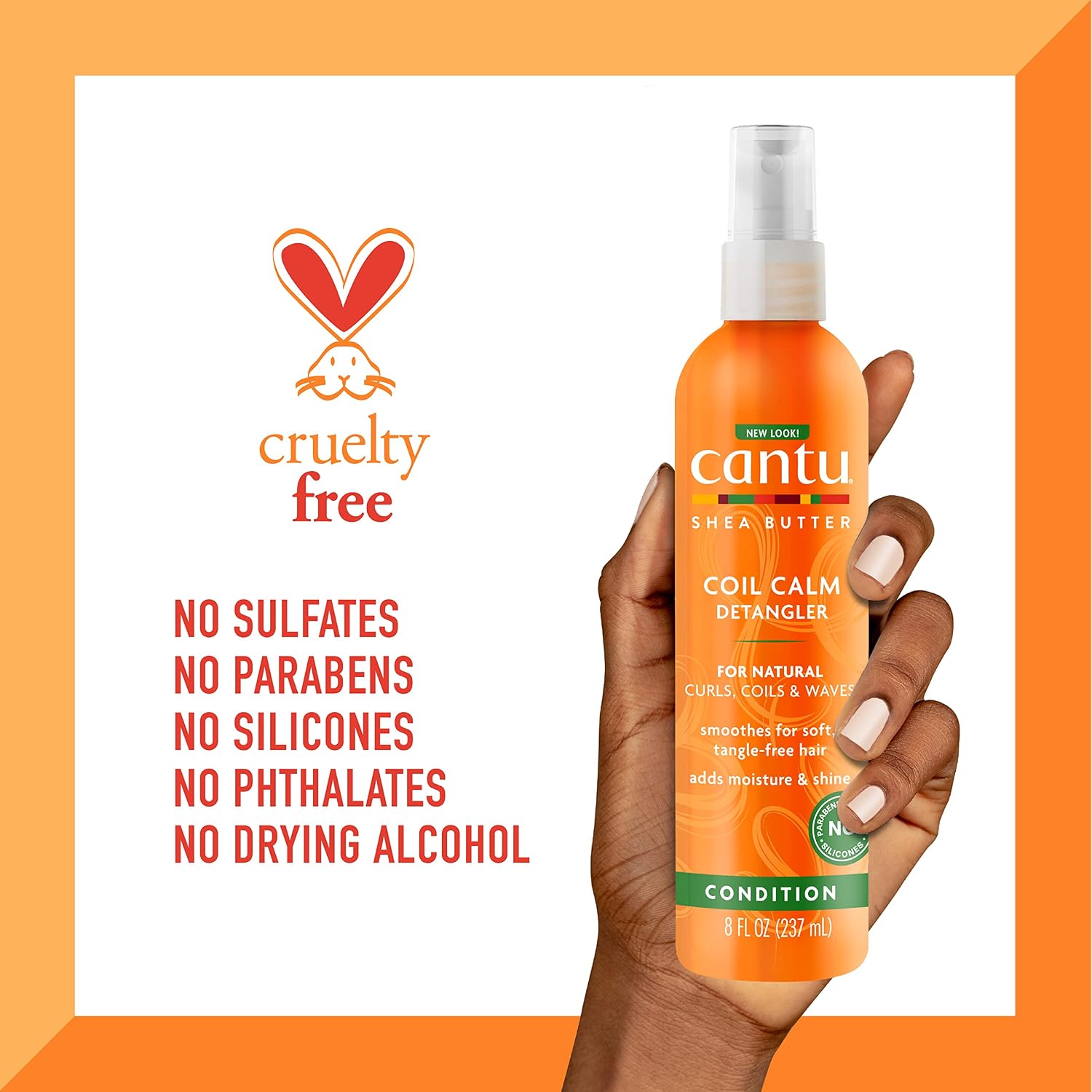 CANTU Coil Calm — Soin Démêlant Apaisant 237 ml – Image 7