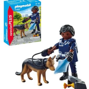 Playmobil 71162 Policier avec Chien de Recherche