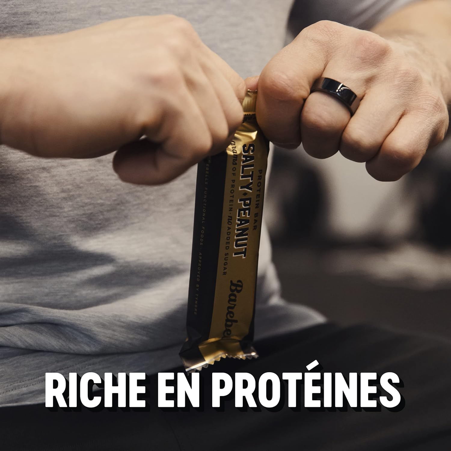 BAREBELLS — Barres Protéinées Salty Peanut x12 55g – Image 2