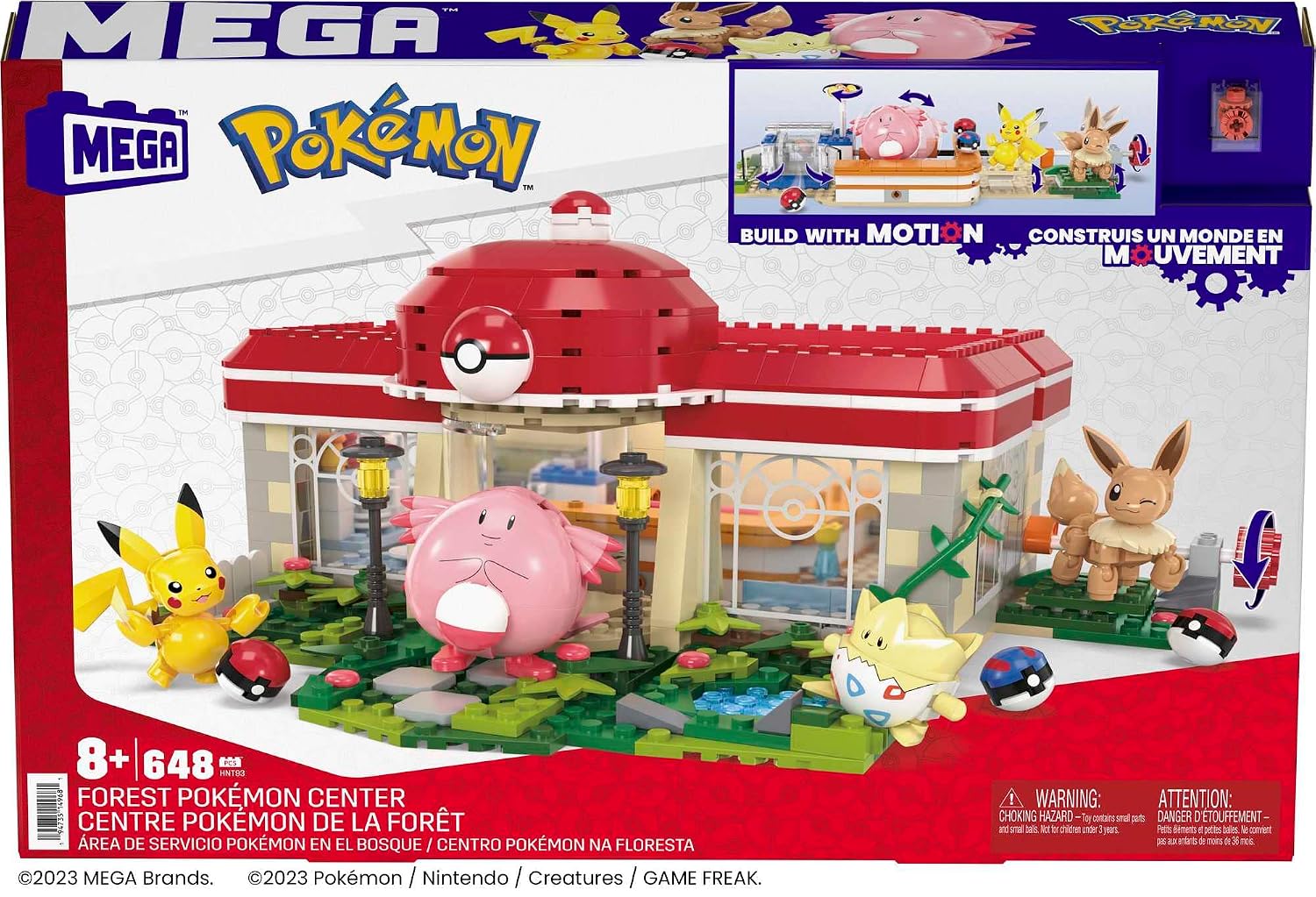 MEGA Pokémon — Coffret Centre Pokémon de la Forêt 648 pièces – Image 5
