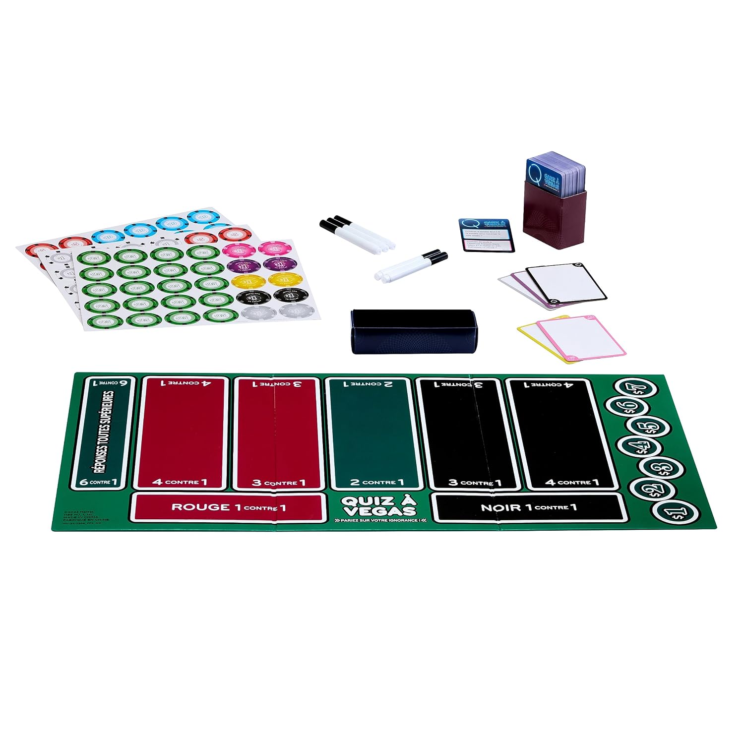 MATTEL GAMES Quiz à Vegas — Jeu de Culture Générale 5+ joueurs – Image 3